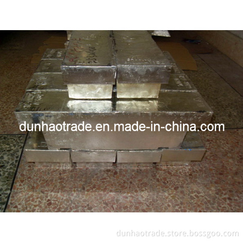 Pure Tin Ingots Sn99.95% with SGS Report with Lowest Price (DH-TI07)